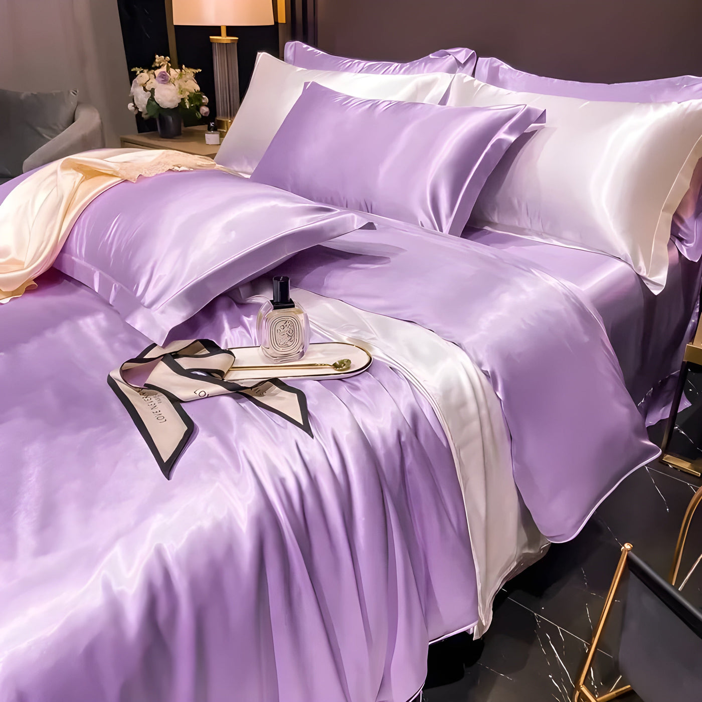 Bettwäsche-Set aus Satin – Luxuriös und Weich | Perfekt für alle Jahreszeiten