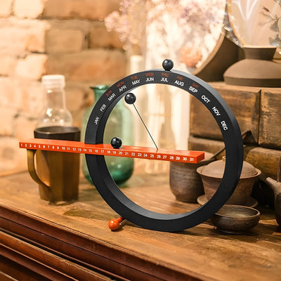 Magnetische Kugeluhr – Kreative und Dekorative Tischuhr mit Weichem Design