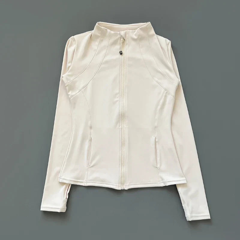 Maelis | Fitnessjacke für Frauen mit Reißverschluss