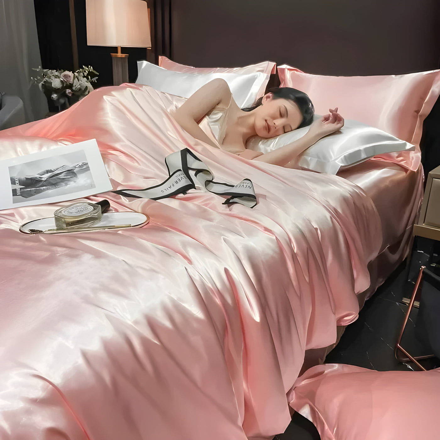 Bettwäsche-Set aus Satin – Luxuriös und Weich | Perfekt für alle Jahreszeiten