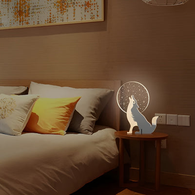 Kinderlampe aus Holz- Warmes, Weiches Licht für gemütliche Abende