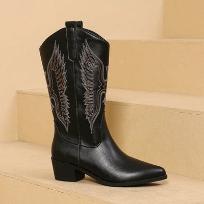 Modische Cowboystiefel für Damen | Bequem