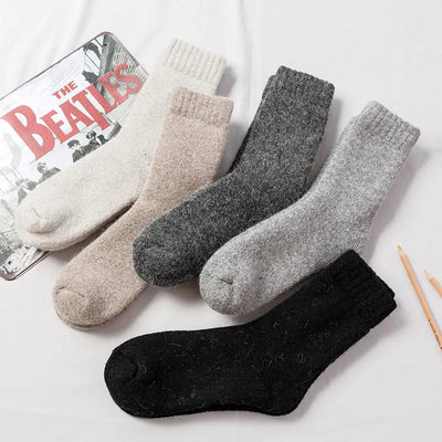 SOCKEN AUS WOLLE UND BAUMWOLLE
