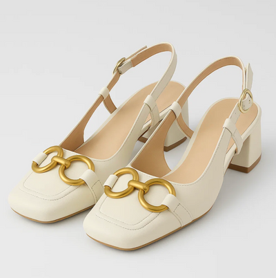 Novara | Slingback offene Absätze