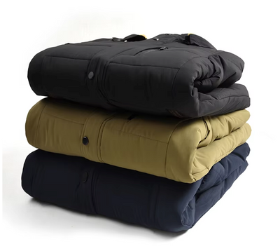 ArcticShield Parka | Premium Wasserdichter Langmantel für Herren mit Fleecefutter