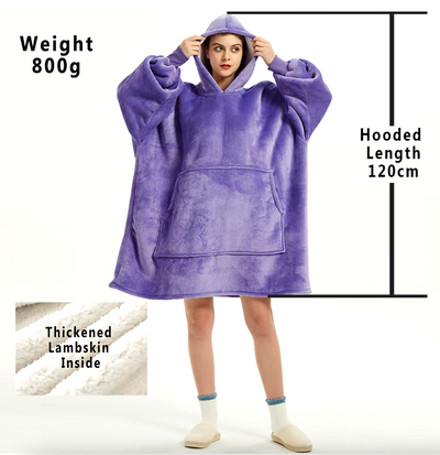 Cuddle Hoodie decke | Ultimative Wärme und Gemütlichkeit für kalte Tage!