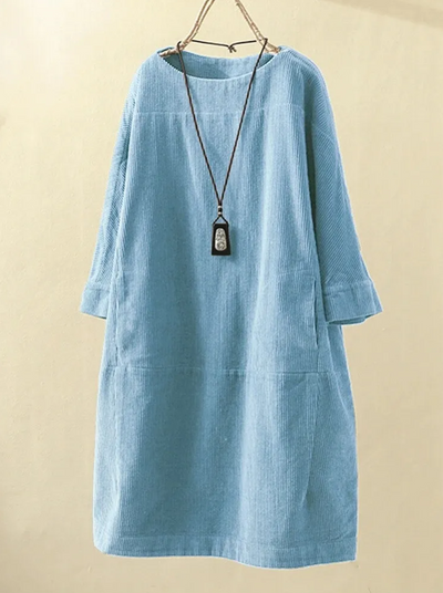 Noelle | Stilvolles A-Linien-Kleid für Damen in leuchtenden Farben