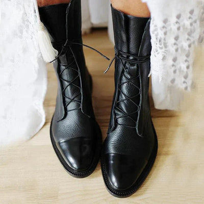 Damenstiefel im Vintage-Look – elegante Boots für jeden Anlass