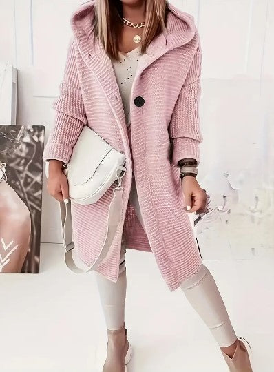 Gemütlich Cardigan für Damen | Mit Kapuze