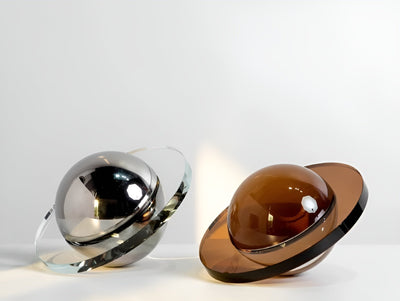 CrystalAxis Ornament - Dekoratives Kristall-Planeten-Ornament