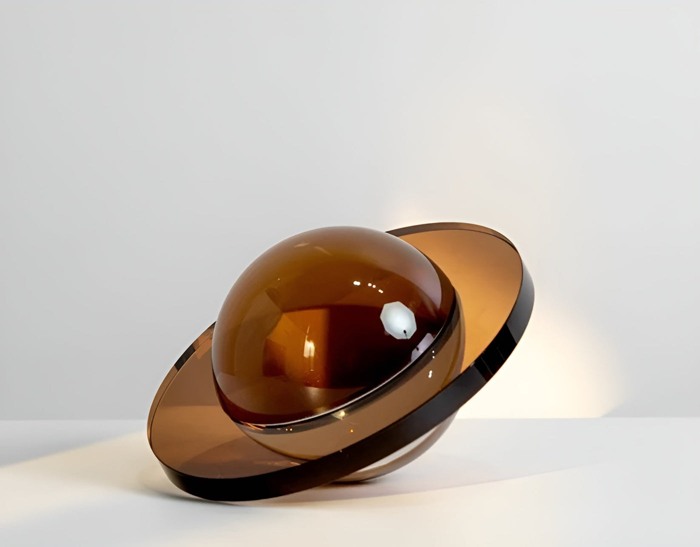 CrystalAxis Ornament - Dekoratives Kristall-Planeten-Ornament