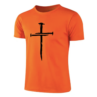 KREUZ T-SHIRT FÜR MÄNNER