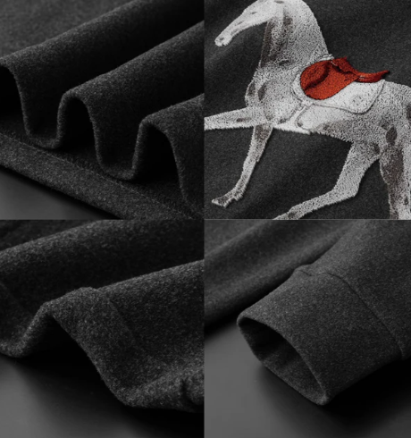 Sattelstrickpullover