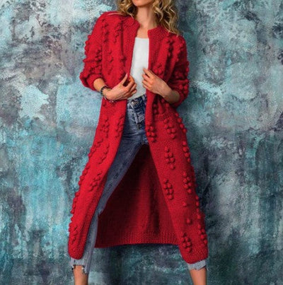 Heidi-Mode | Stilvolle Strick Lange Cardigan