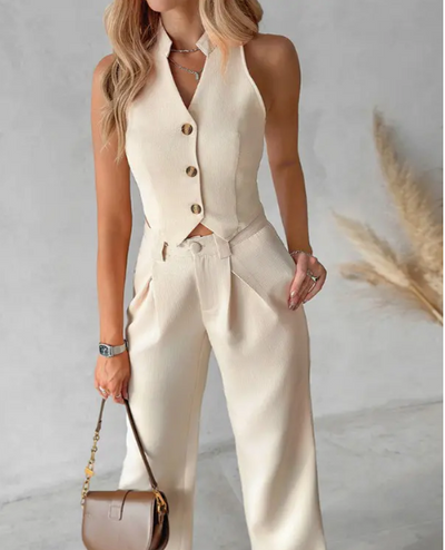 Heidi-Mode | Elegantes Streetwear-Set - Top+Hose