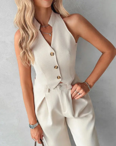 Heidi-Mode | Elegantes Streetwear-Set - Top+Hose