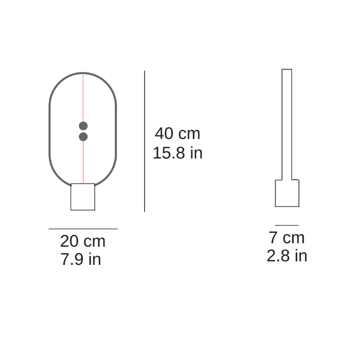 MagnetoLicht | Fortschrittliche Schreibtischlampe mit dimmbarem LED-Licht