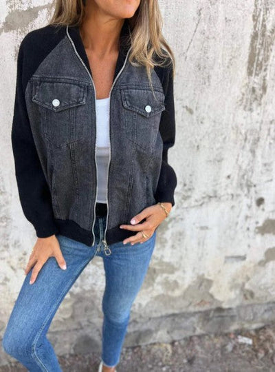 Heidi-Mode | Stilvolle Denim Schicke Jacke