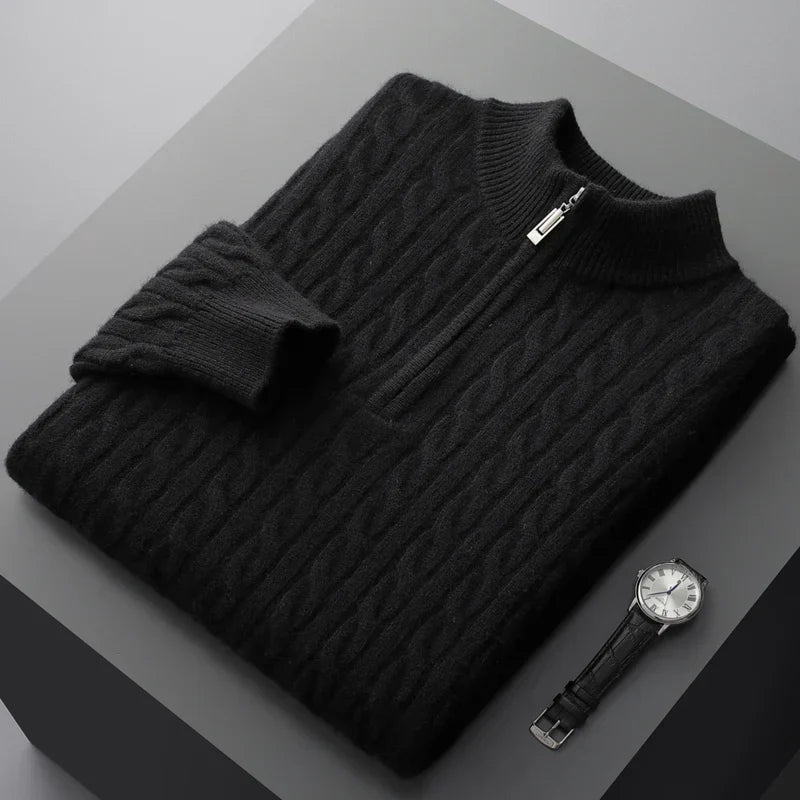 Arneson - Herrenpullover mit Reißverschluss