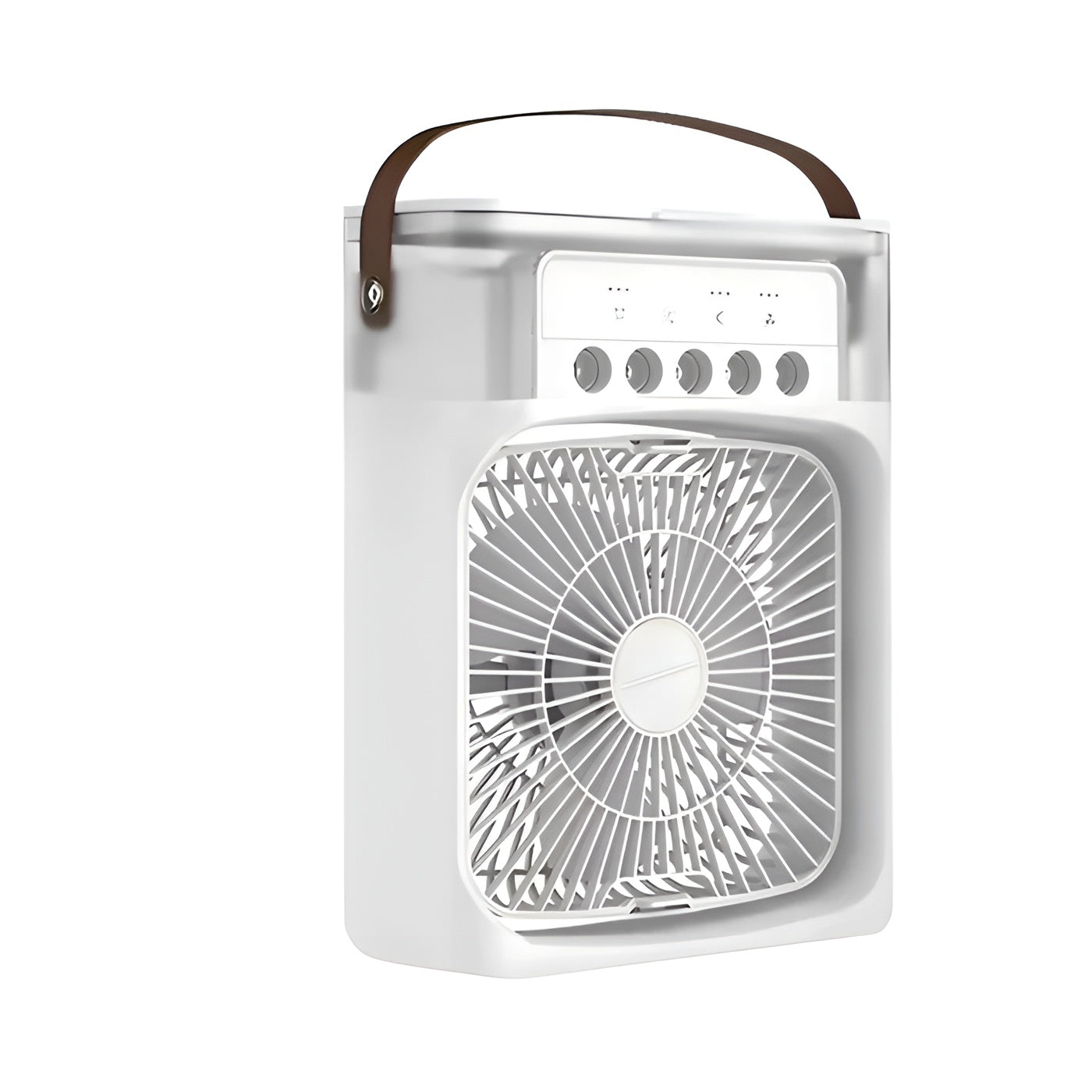 Mobil Klimagerät mit Ventilator & Luftbefeuchter – 3-in-1 mit LED-Stimmungslicht