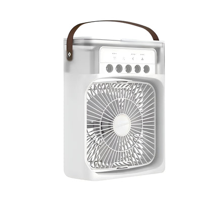 Mobil Klimagerät mit Ventilator & Luftbefeuchter – 3-in-1 mit LED-Stimmungslicht