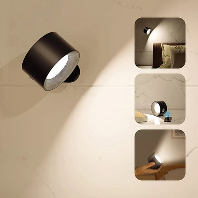 LichtWunder® | Kabellose 360° Wandleuchte mit Smart-Touch-Steuerung und USB-Aufladung