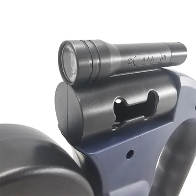 DuoPaw | Multifunktionale doppelte Hundeleine mit integrierter LED-Taschenlampe
