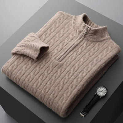 Arneson - Herrenpullover mit Reißverschluss