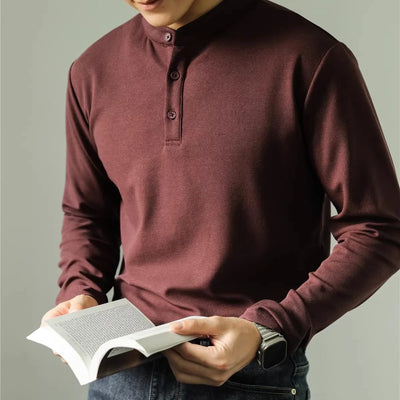 Redmond | Klassisches Henley-Hemd mit Stil