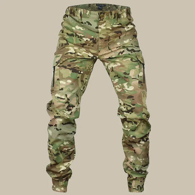 Cargohose für Herren - Wanderhose im militärischen Stil für Outdoor