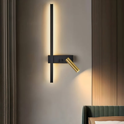 Duo-Wandlampe mit Schalter - Minimalistisches Design für Wohnzimmer & Schlafzimmer