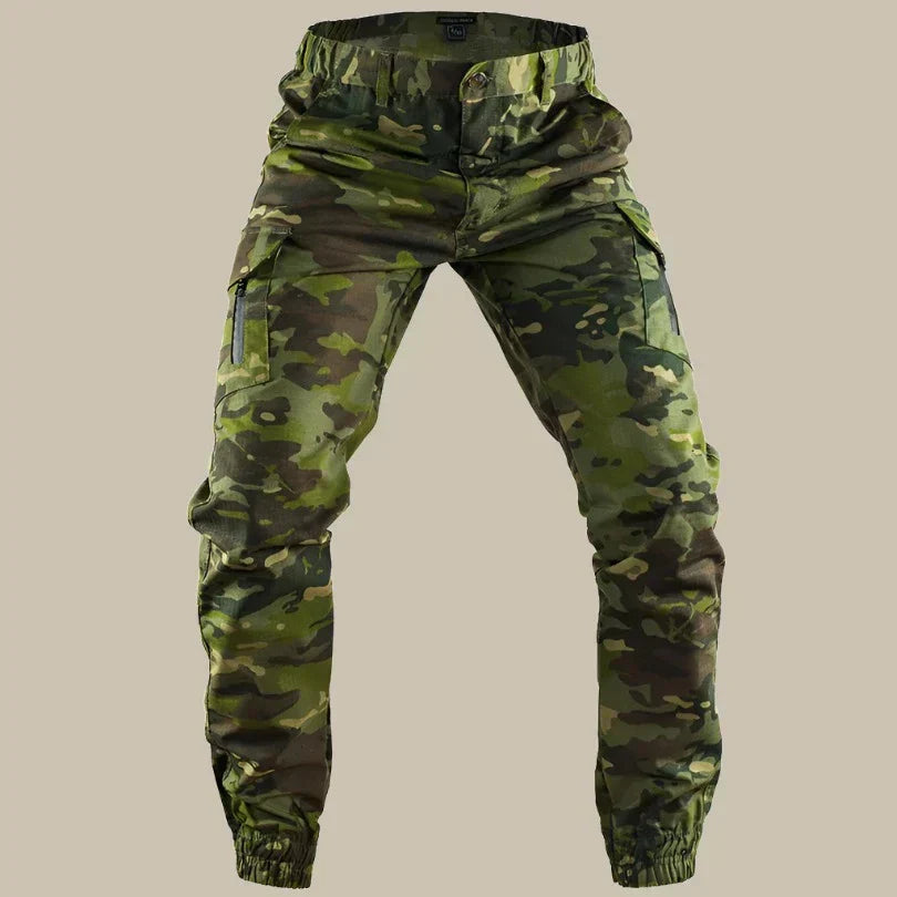 Cargohose für Herren - Wanderhose im militärischen Stil für Outdoor