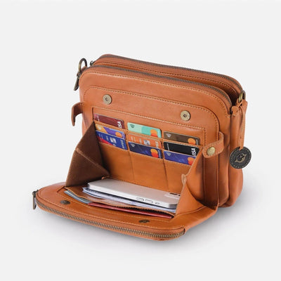 Jacqueline Eleganz | Hochwertige Vegane Leder Crossbody Tasche für Damen