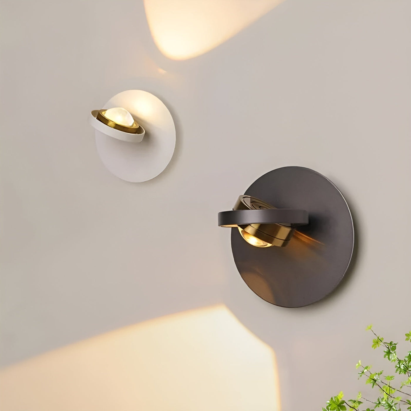 OrbitShine Light - Modern Rotating LED Wall Light