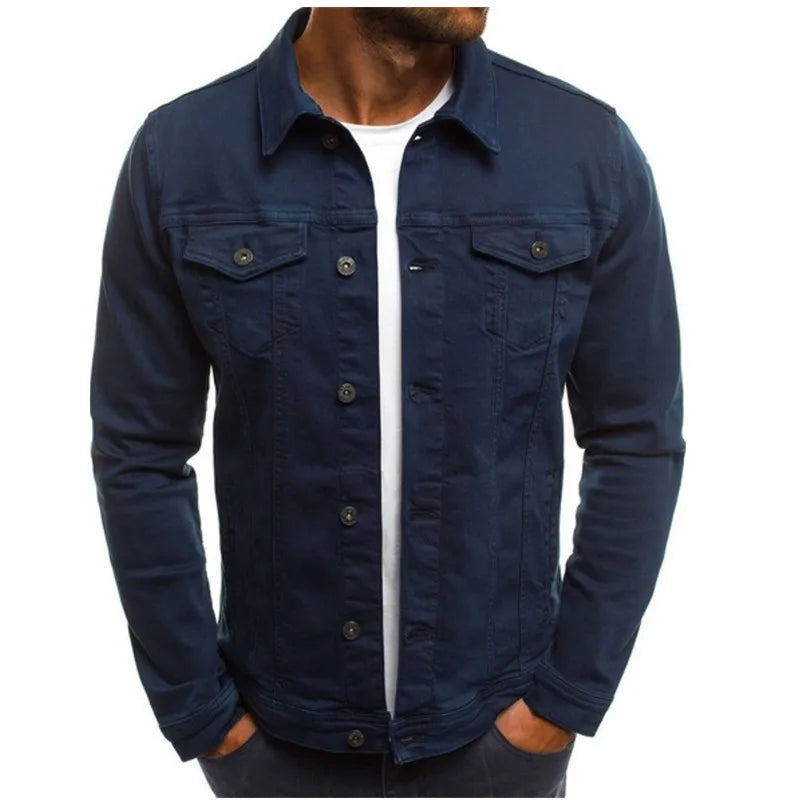 MASON LÄSSIGE JEANSJACKE FÜR HERREN