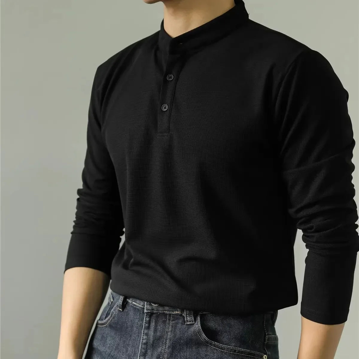 Redmond | Klassisches Henley-Hemd mit Stil