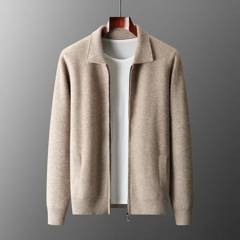 PURE CASHMERE CARDIGAN