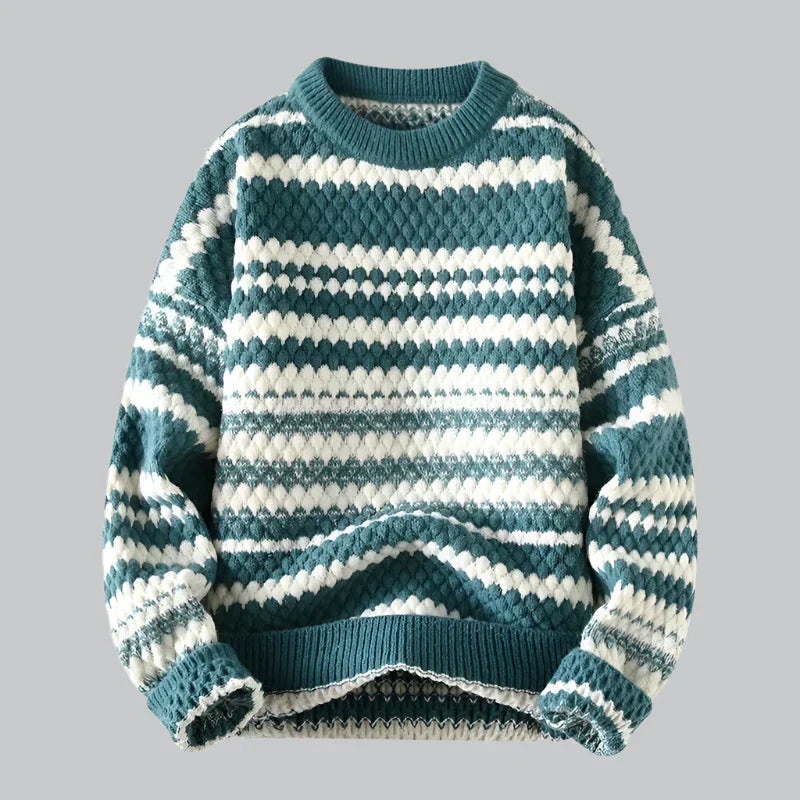 Viggo - Gestreifter Pullover für Männer