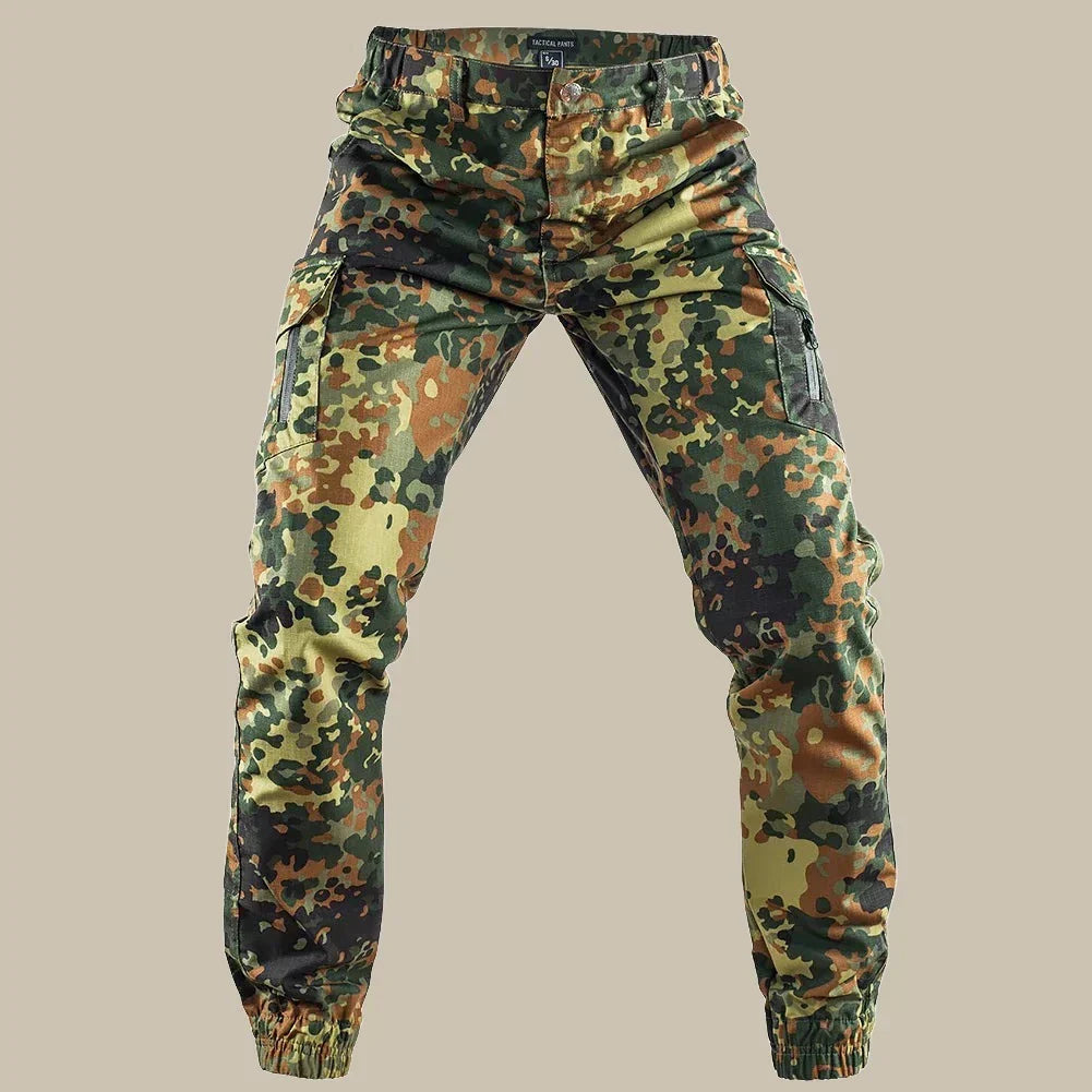 Cargohose für Herren - Wanderhose im militärischen Stil für Outdoor