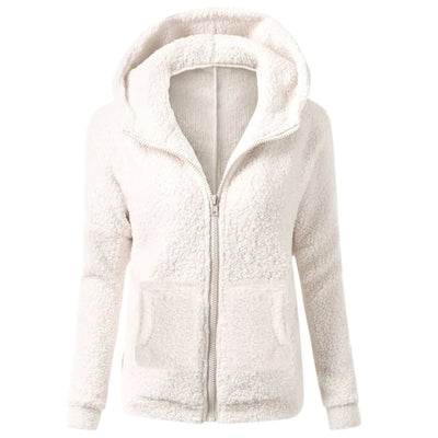 KARLA KAPUZENPULLOVER AUS DICKEM FLEECE