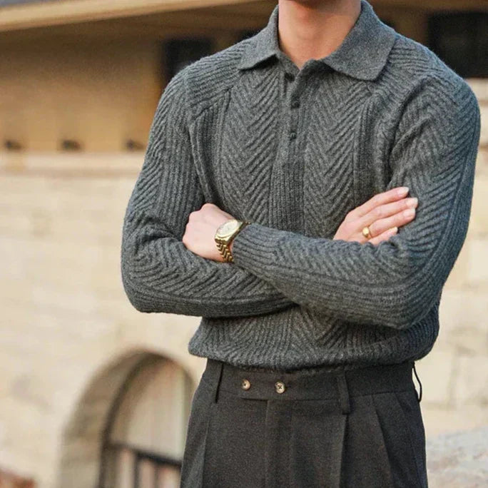 Andreas | Entspannter Stilvoller Strickpullover