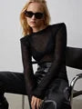 Heidi-Mode | Weicher Strick-Bodycon-Pullover