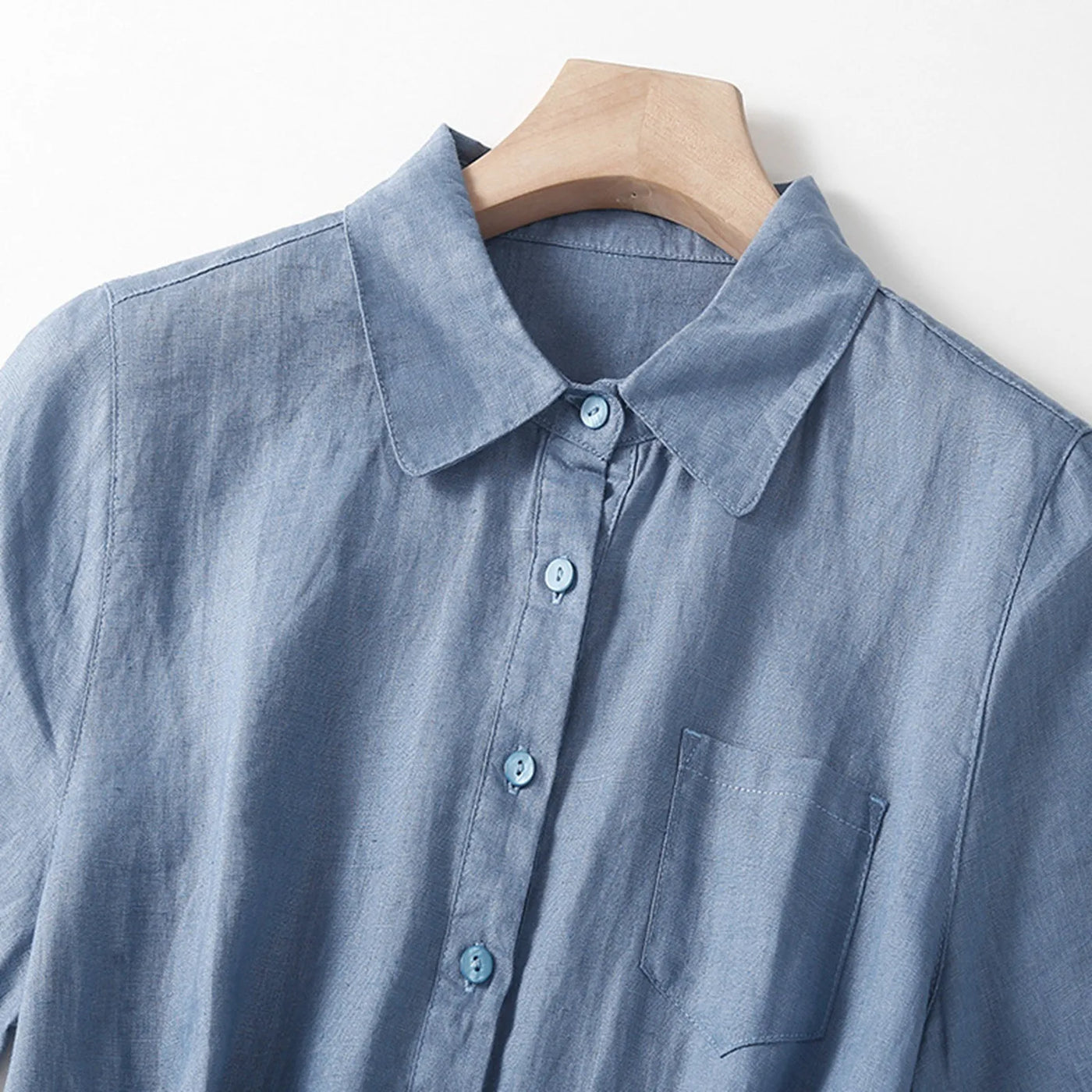 NOA MIDI KLEID MIT KRAGEN