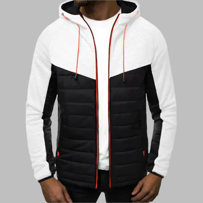 Hoodie für Herren - Sportliche Strickjacke mit Kapuze und Reißverschluss