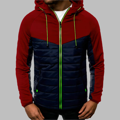 Hoodie für Herren - Sportliche Strickjacke mit Kapuze und Reißverschluss