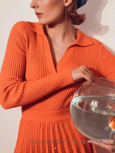 Heidi-Mode | Modische Strickpullover mit Kragen