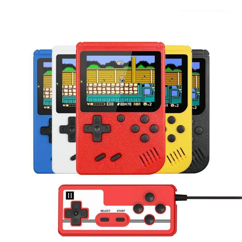 RetroJoy 400 | Tragbare Spielkonsole mit 400 klassischen Spielen und TV-Anschluss