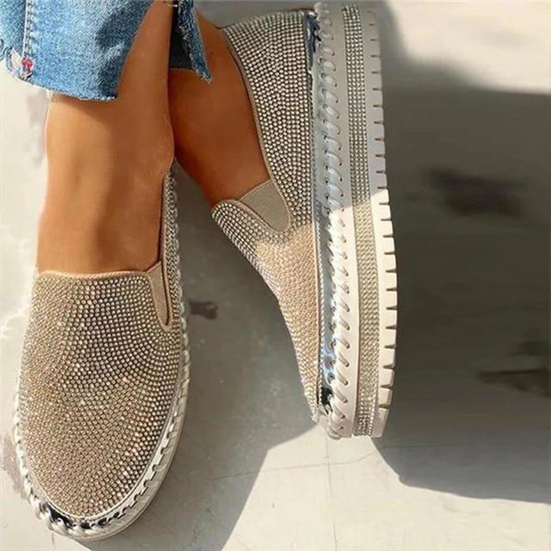 Heidi-Mode | Stylische Pailletten Bling Slipper