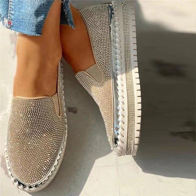 Heidi-Mode | Stylische Pailletten Bling Slipper