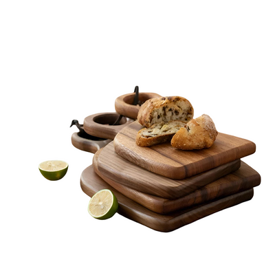 Schneidebretter aus Walnussholz – 2er-Set & Nachhaltig | Stilvolles Küchenzubehör